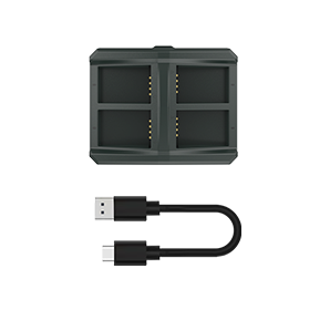 HL C1 CH04 Solidcom C1 Pro 4 Slot Battery Charging Case 1