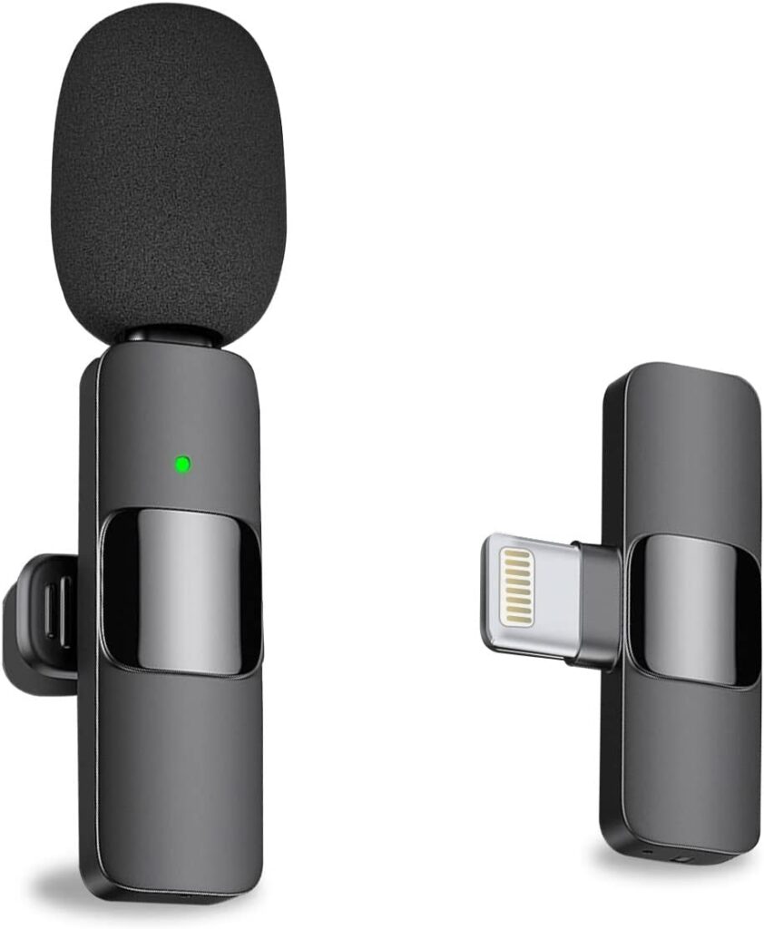 7. MAYBESTA AN151 - Wireless Lavalier Lapel Microphone