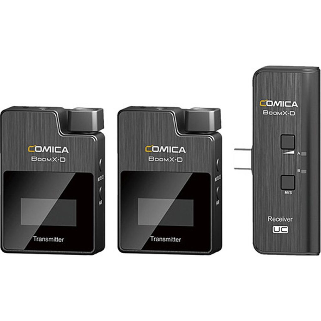 8. Comica BoomX-D 2.4Ghz Wireless Lavalier Microphone