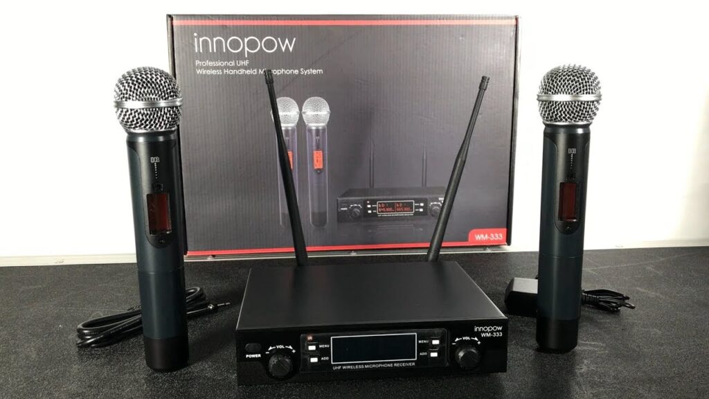 Innopow WM-333 Wireless Microphone System