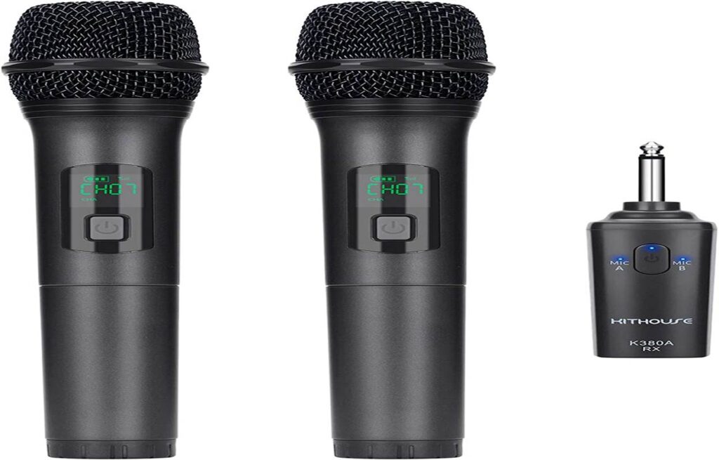 KITHOUSE K380A Wireless Microphone Karaoke