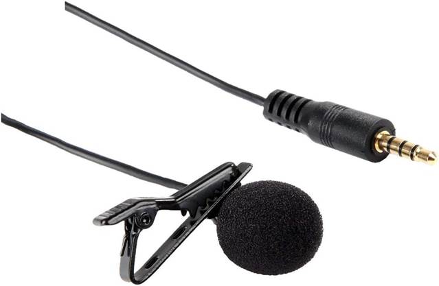 Movo PM10 Deluxe Lapel Clip-on Omnidirectional Condenser Microphone for Smartphones