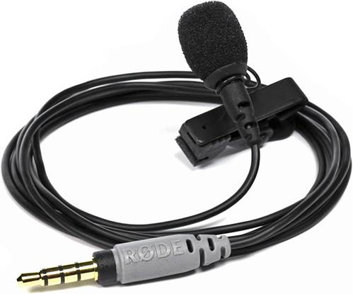 Rode SmartLav+ Omnidirectional Lavalier Microphone for iPhone and Smartphones
