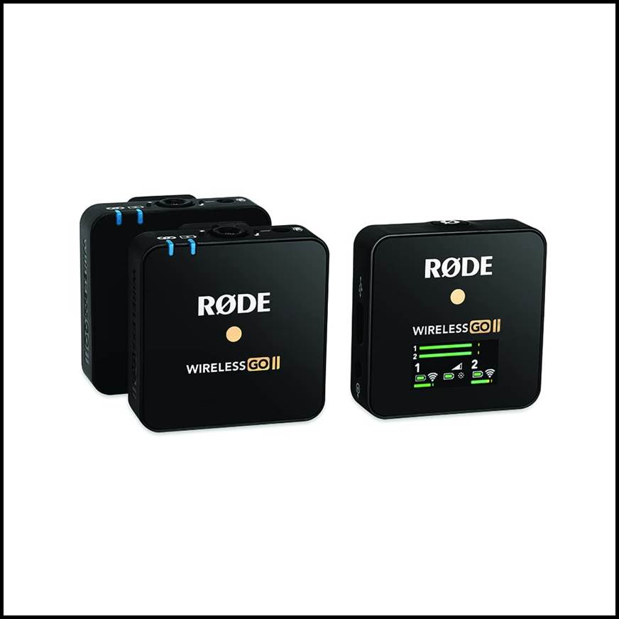 RODE Wireless GO II Dual Channel Wireless Microphone System