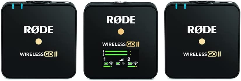 Rode Wireless Go II Wireless Microphones for Video Recording