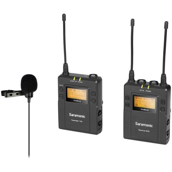 Saramonic UWMIC9 Wireless UHF Lavalier Mic System