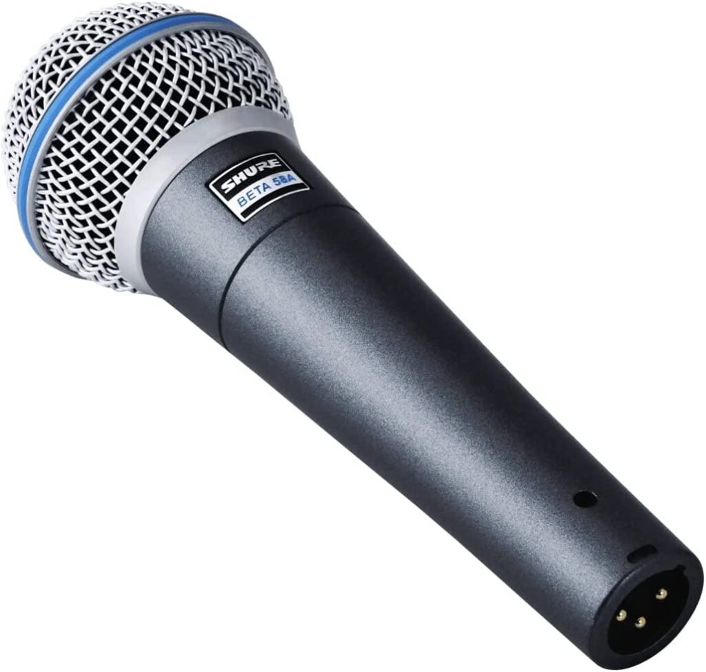 Shure Beta 58A Wireless Microphones For Live Vocals