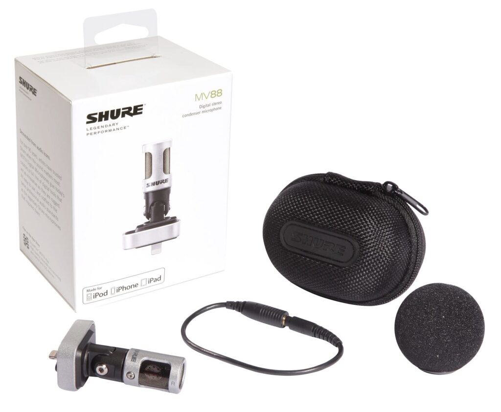 Shure MV88 Digital Stereo Condenser Microphone