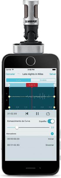 Shure MV88 Portable iOS Microphone for iPhone/iPad/iPod 