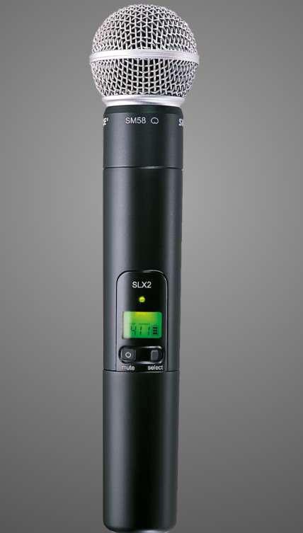 Shure SLX2/SM58 Wireless Microphone System: