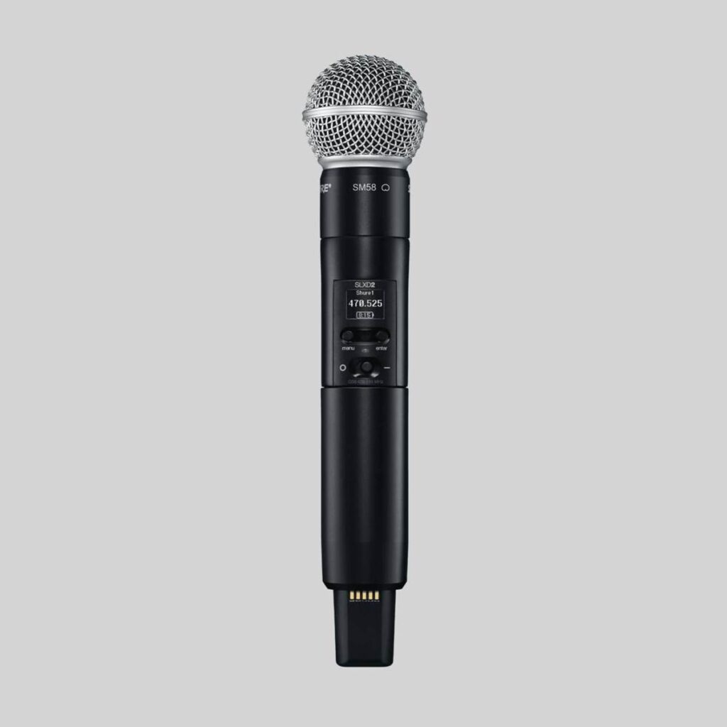 Shure SLXD2/SM58 Wireless Handheld Microphone