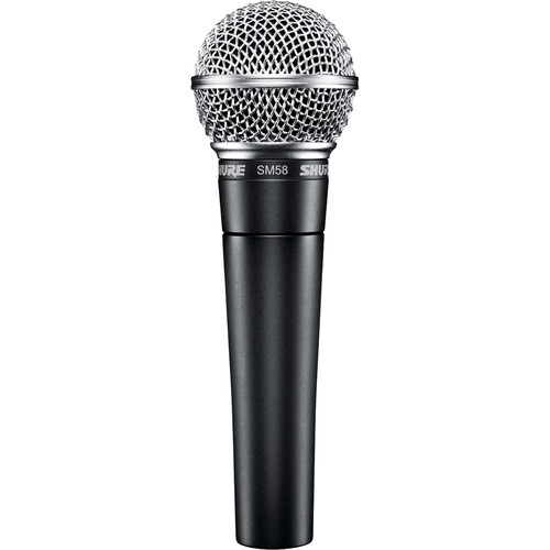 Shure SM58 Wireless Cardioid Dynamic Vocal Microphone