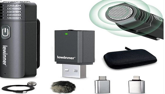 The Lewinner Wireless Bluetooth Microphone