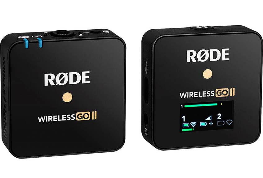 The RODE Wireless GO II Dual Channel Wireless Microphone System