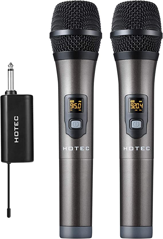Hotec 25 Channel UHF Handheld Wireless Microphone
