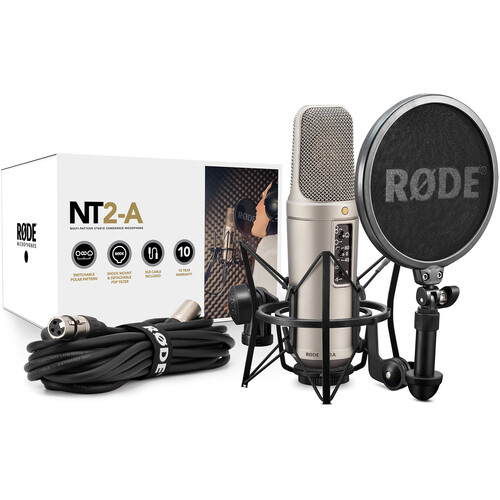 Rode NT2A Multi-pattern Large-diaphragm Condenser Microphone