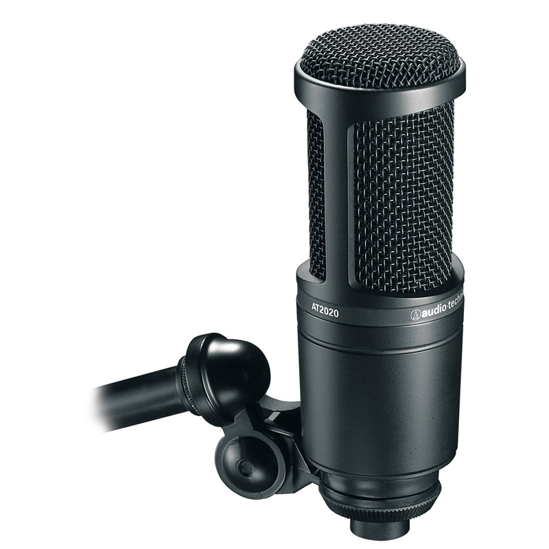 Audio-Technica AT2020 Cardioid Condenser Studio XLR Microphone