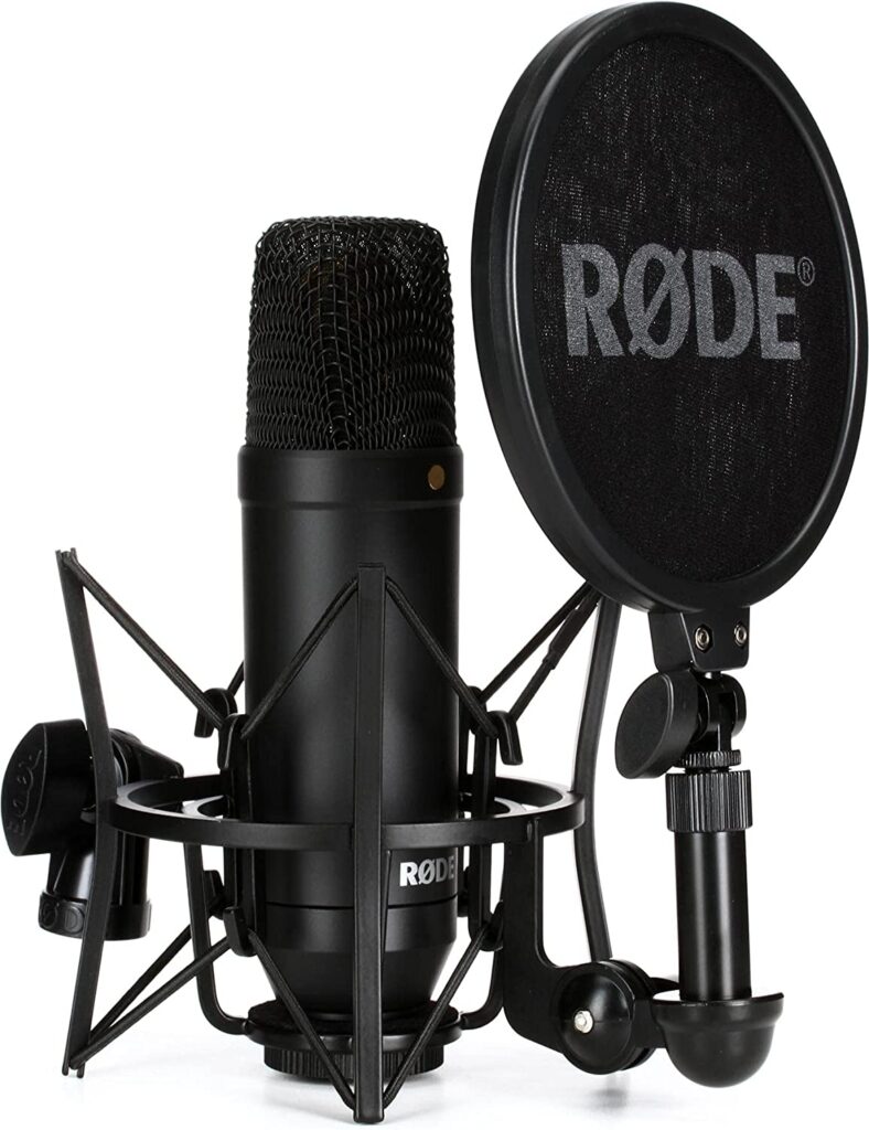 Rode NT1 – The Best Condenser Microphone with Ultra Low Noise and Wide Dynamic Range