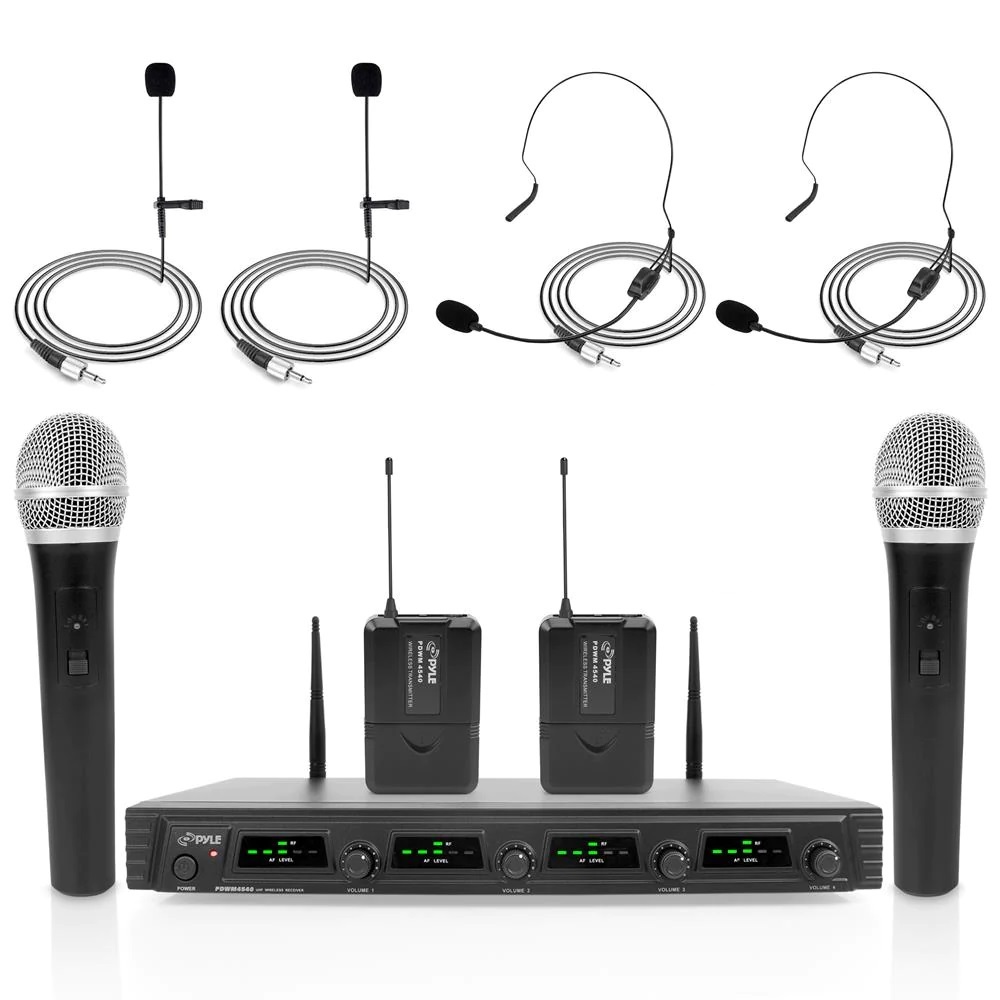 Pyle Wireless Microphone Headsets
