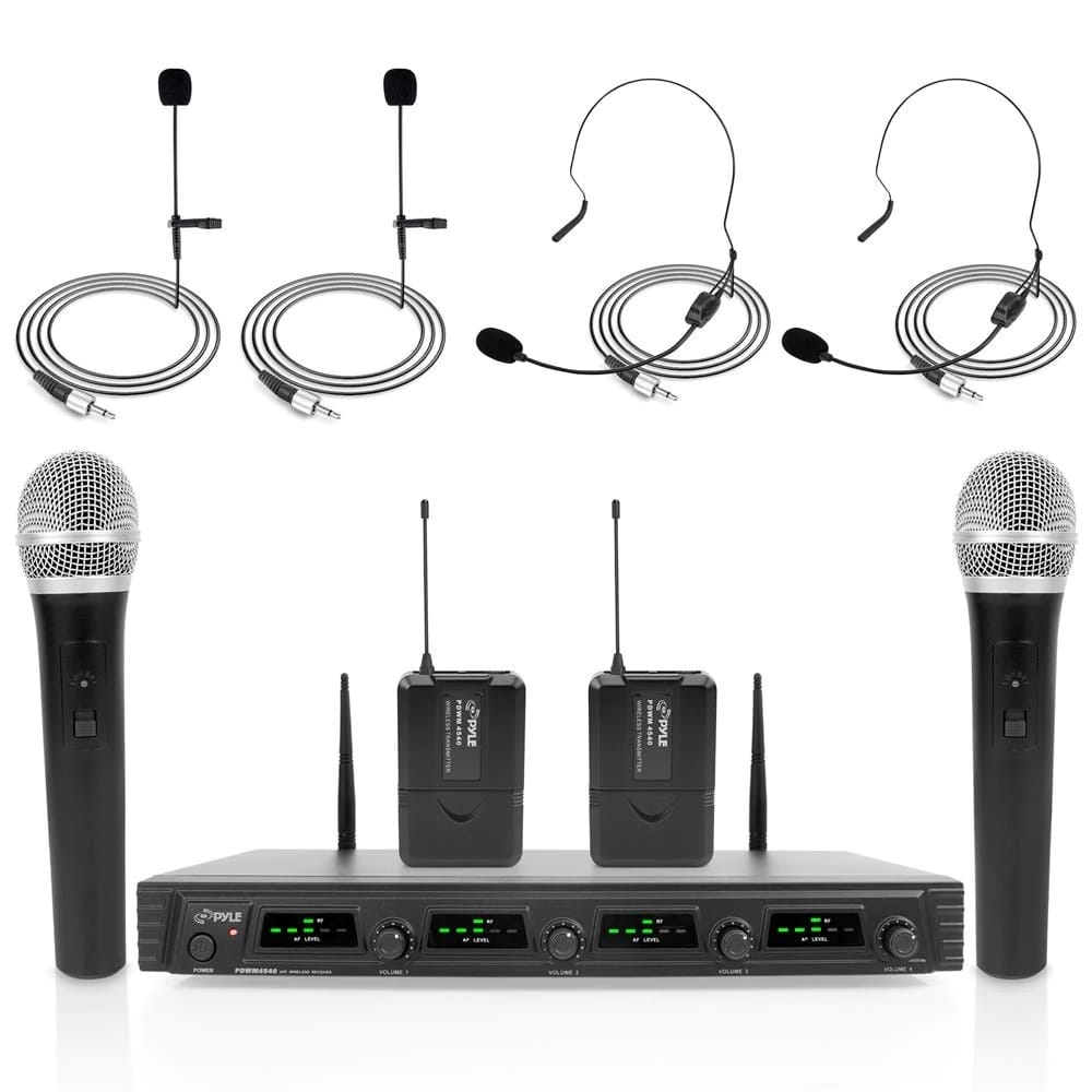 Pyle Wireless Microphone Headsets