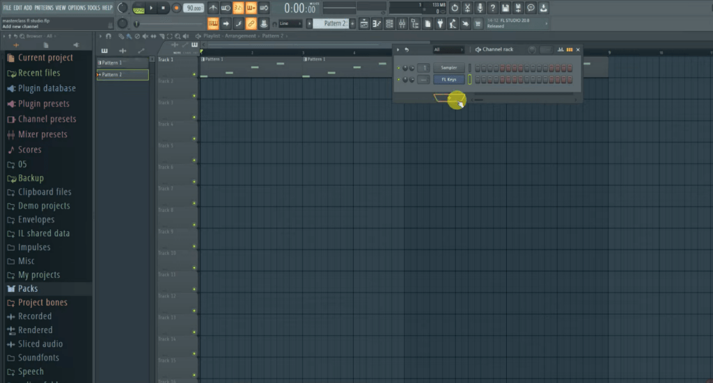Working with Patterns in FL Studio 20