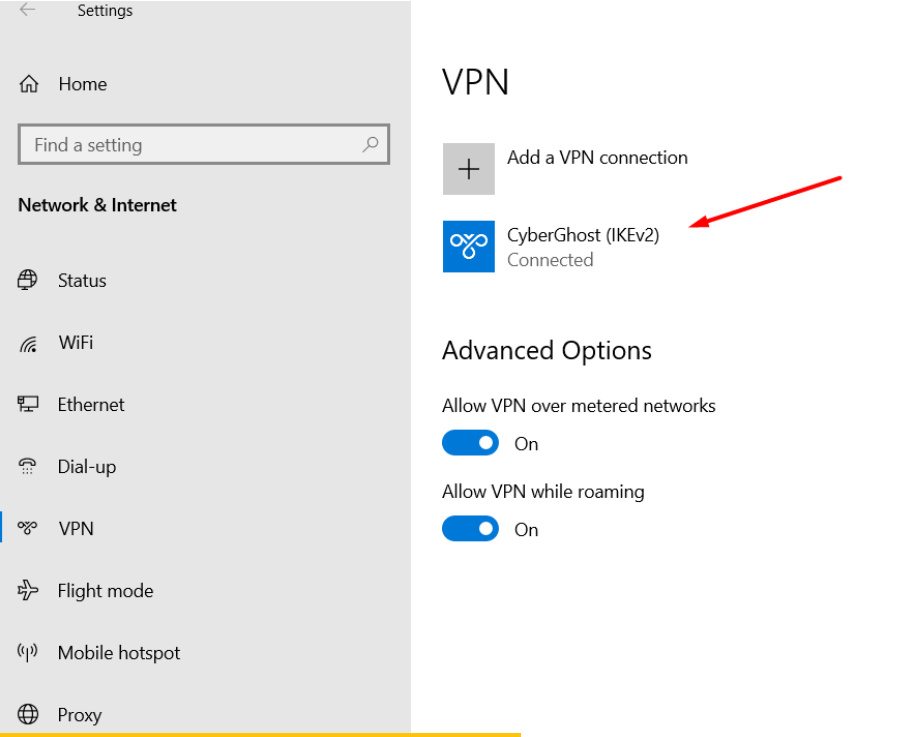 vpn options