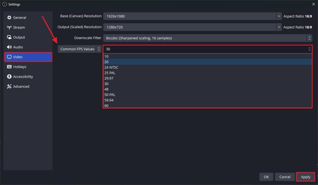 reduce fps value