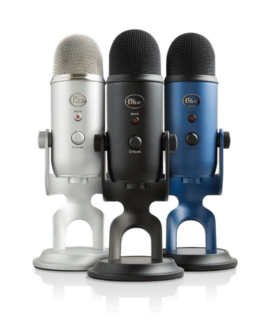 Logitech For Creators Blue Yeti Usb Microphone For Recording And