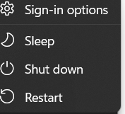 restart pc