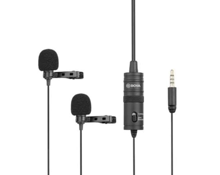 lavalier microphone display