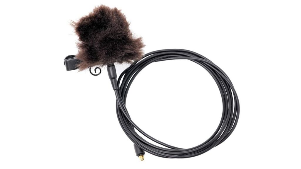 managing cable of mic