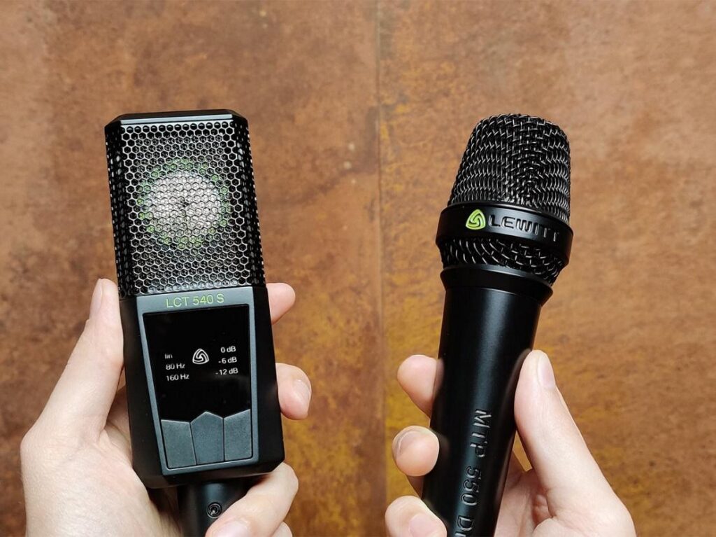dynamic vs condenser microphones