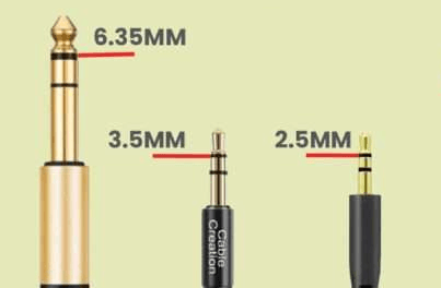 3 main types of audio jacks