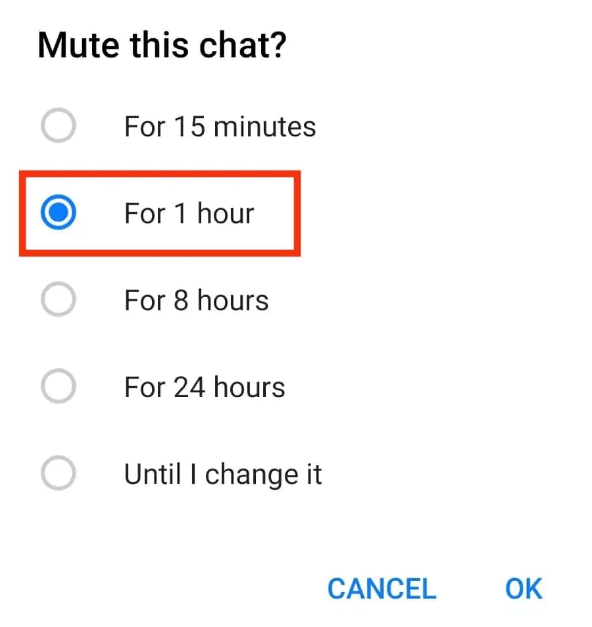 choose a time