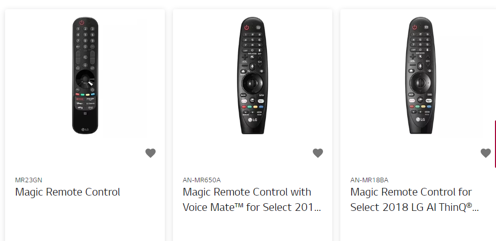 Control LG Magic Remote MR23GN Version 2023
