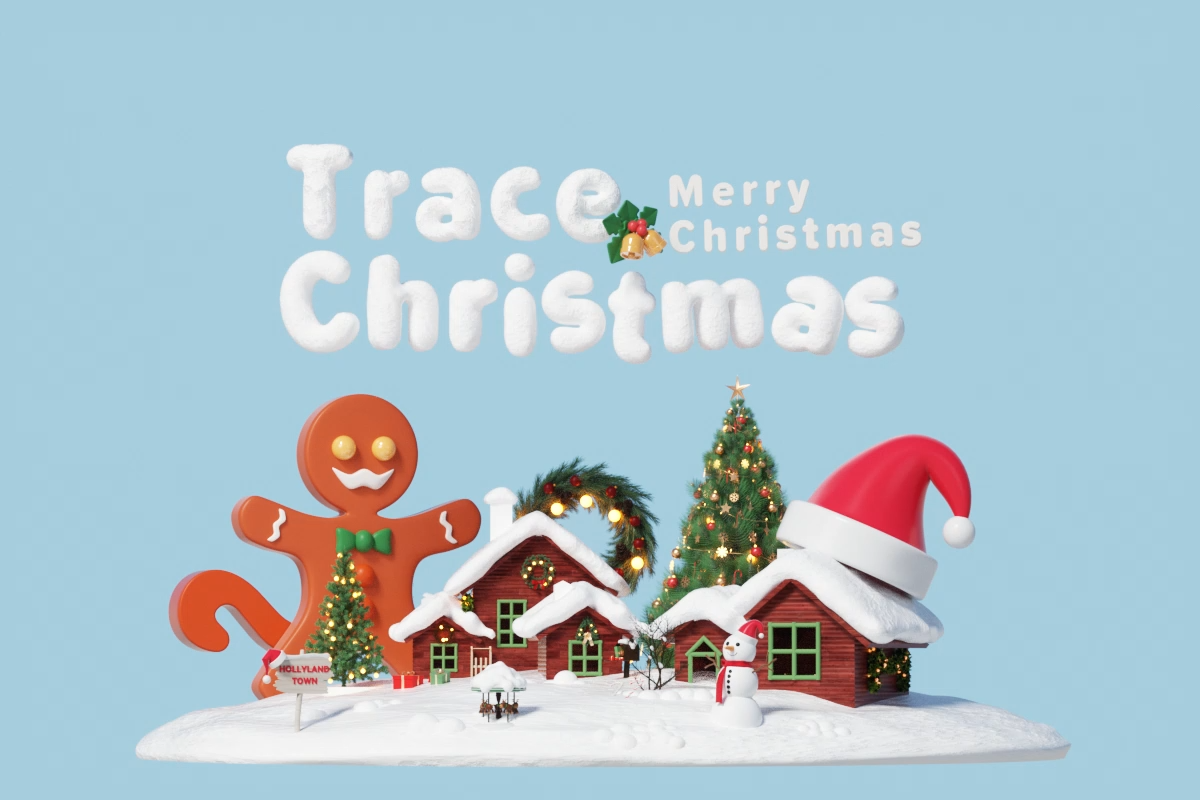 trace christmas