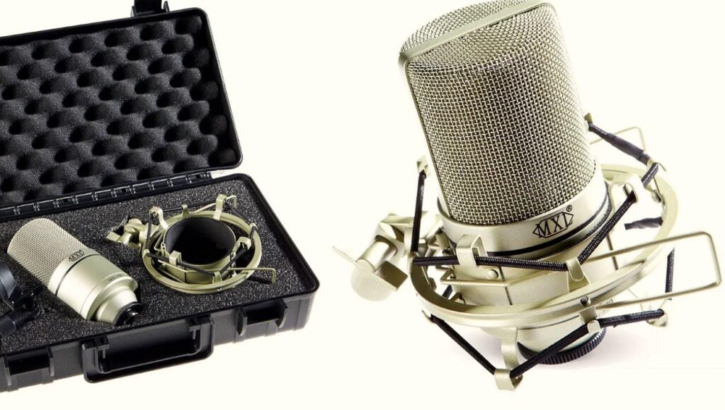 mxl 990 condenser microphone