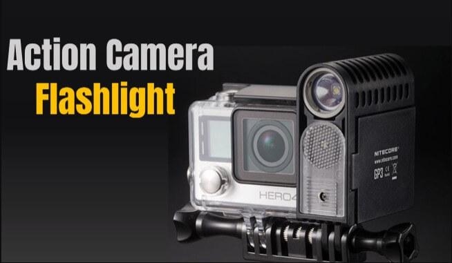 Action camera flashlight 1