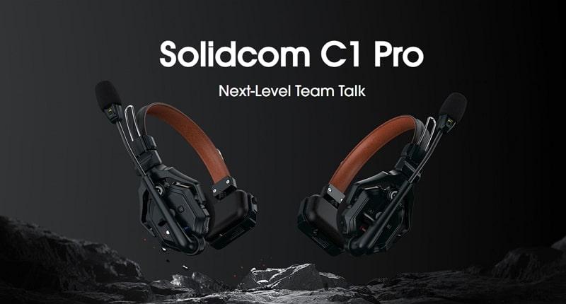 solidcom c1 pro headset with microphone