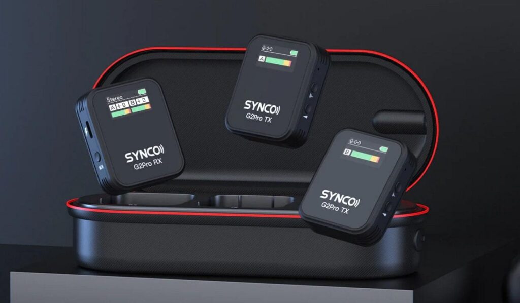 synco g2 pro bluetooth microphone