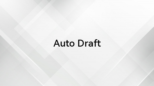 Auto Draft