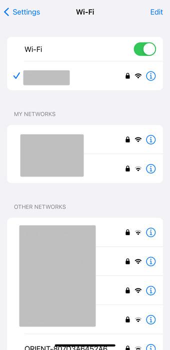 iphone wifi network settings
