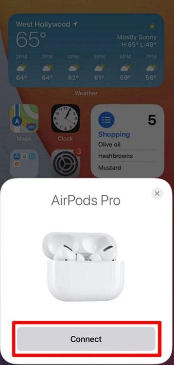 connect airpods to your iphone 