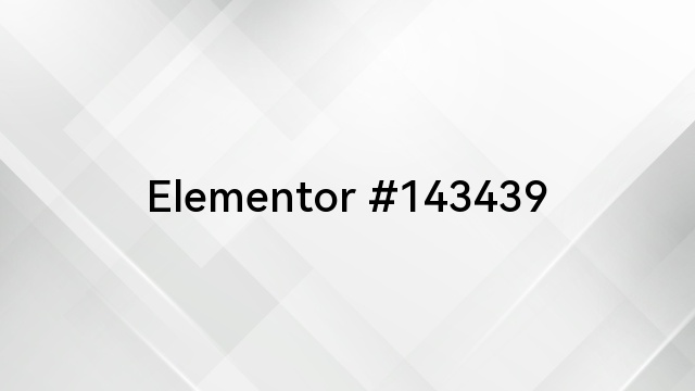 Elementor #143439