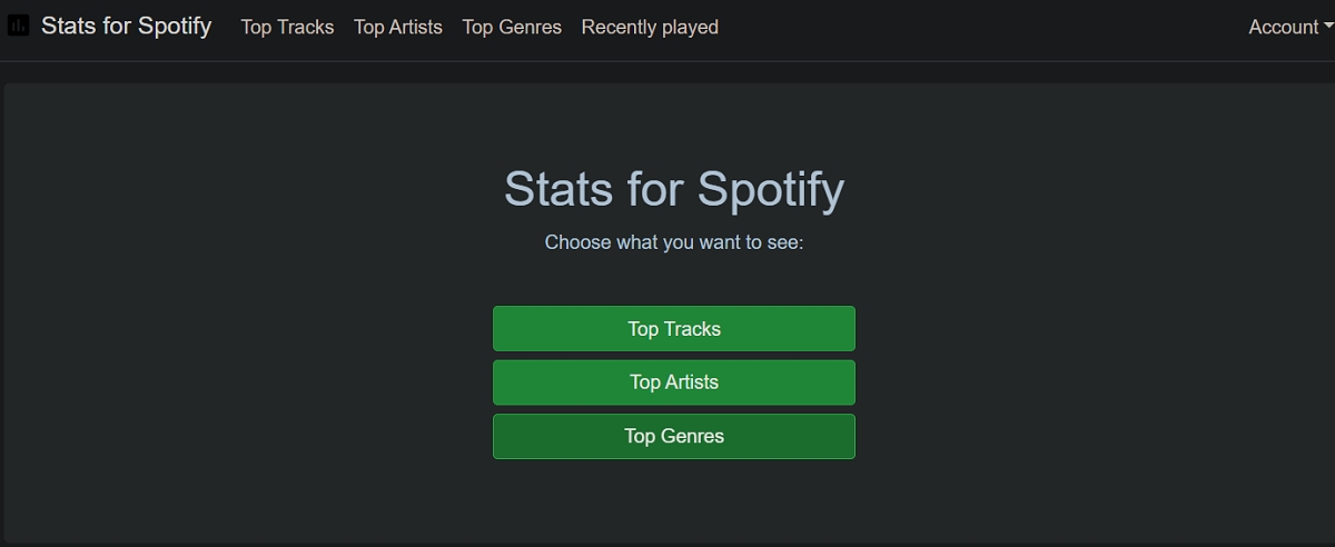 view spotify stats 10