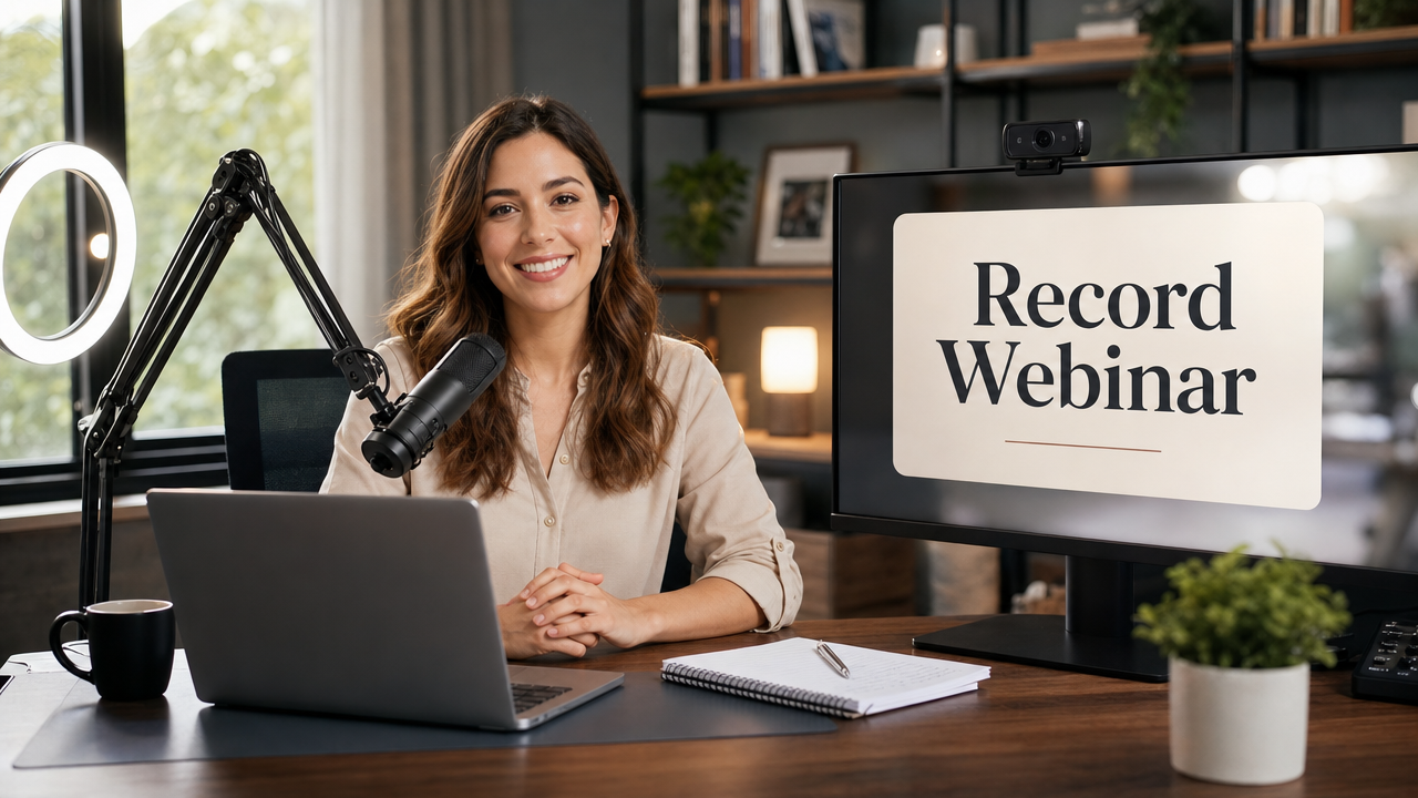 How to Record a Webinar: A Step-by-Step Guide for Hosts and Attendees