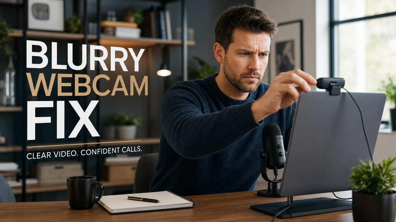 How to Fix a Blurry Webcam: 8 Fixes Ranked by Likelihood