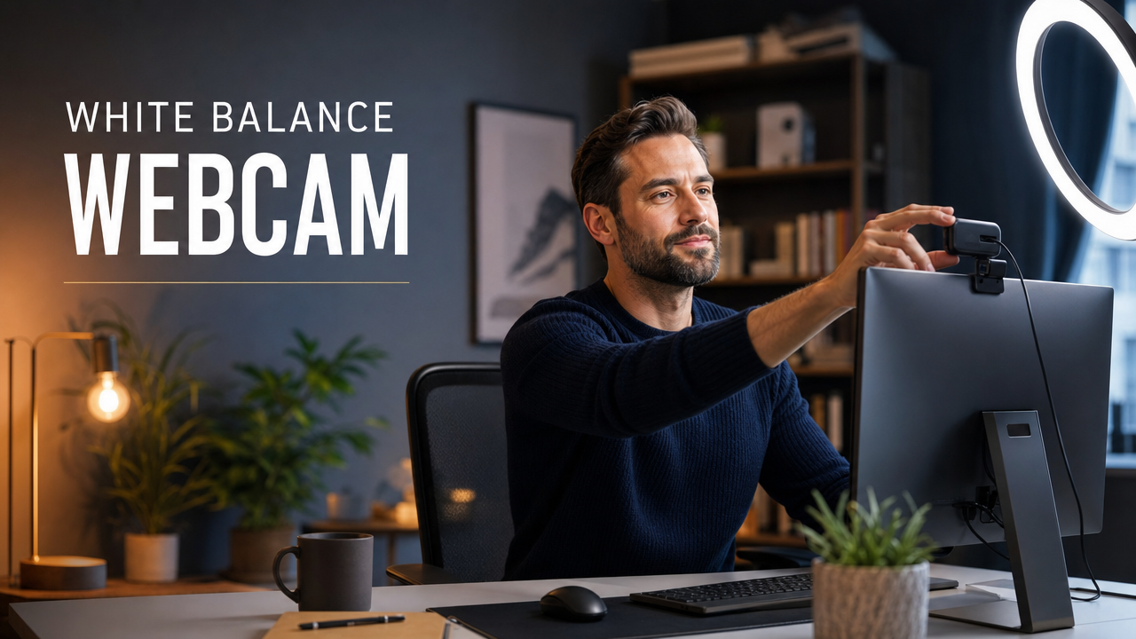 How to Adjust White Balance on a Webcam: 4 Methods That Actually Work