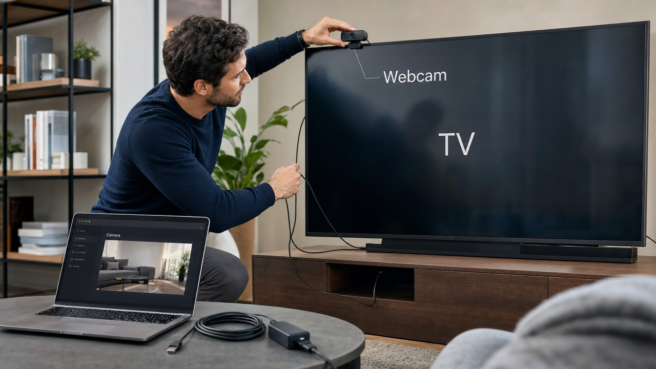 How to Connect a Webcam to a TV: Step-by-Step Methods That Actually Work