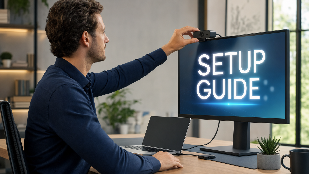How to Use a Webcam on an External Monitor (Step-by-Step Setup Guide)